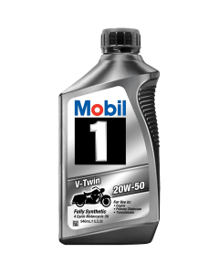 Mobil 1 V-Twin Motorcycle Oil 20w50