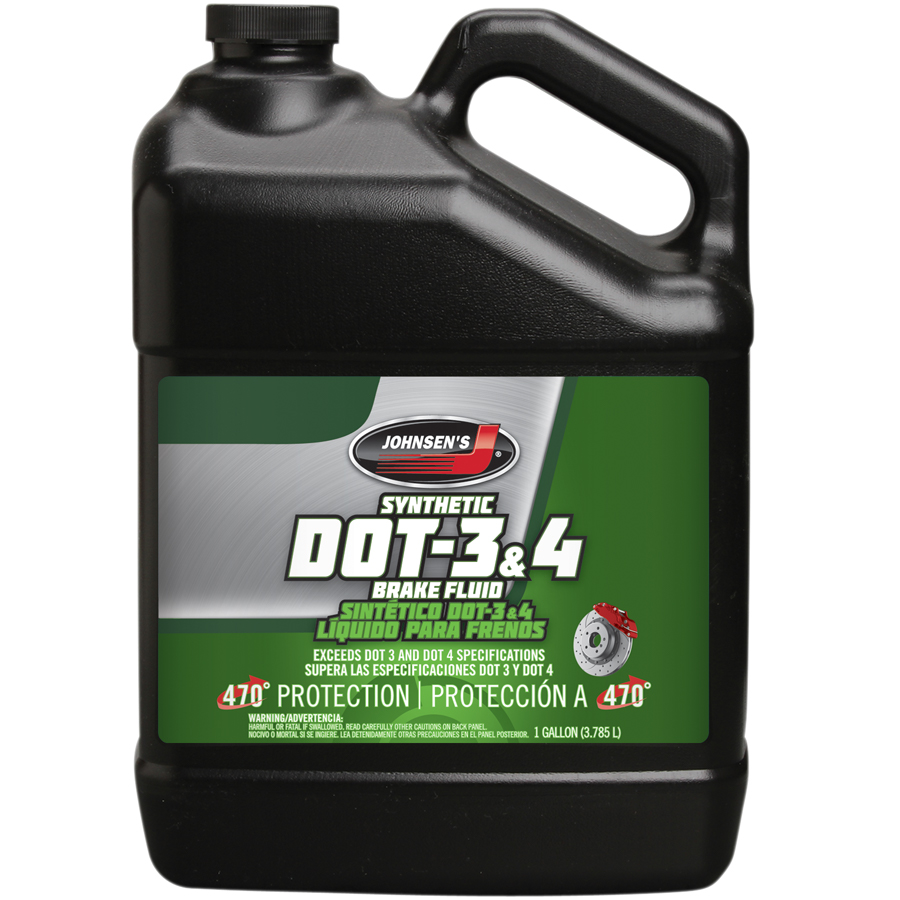 Johnsen's 5012 Premium sintético DOT-4 líquido de frenos - 12 oz.
