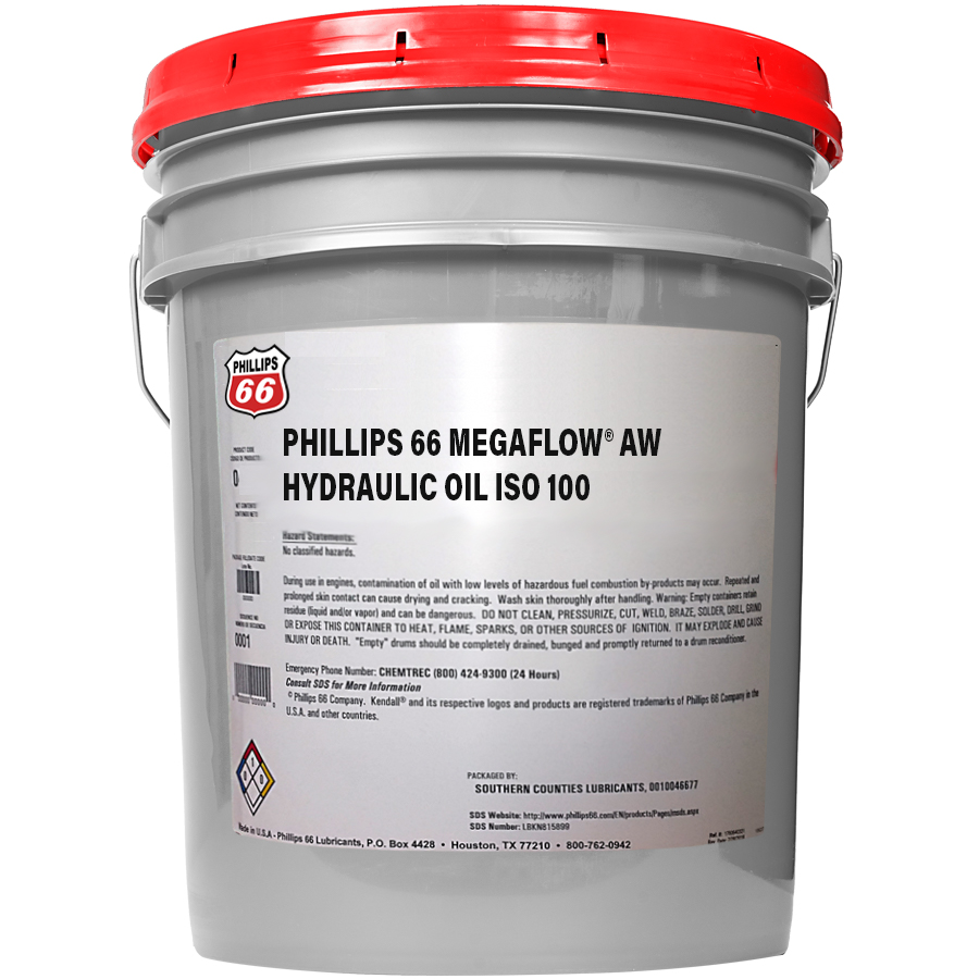 Phillips 66 Megaflow AW Hydraulic Oil 100 SCL