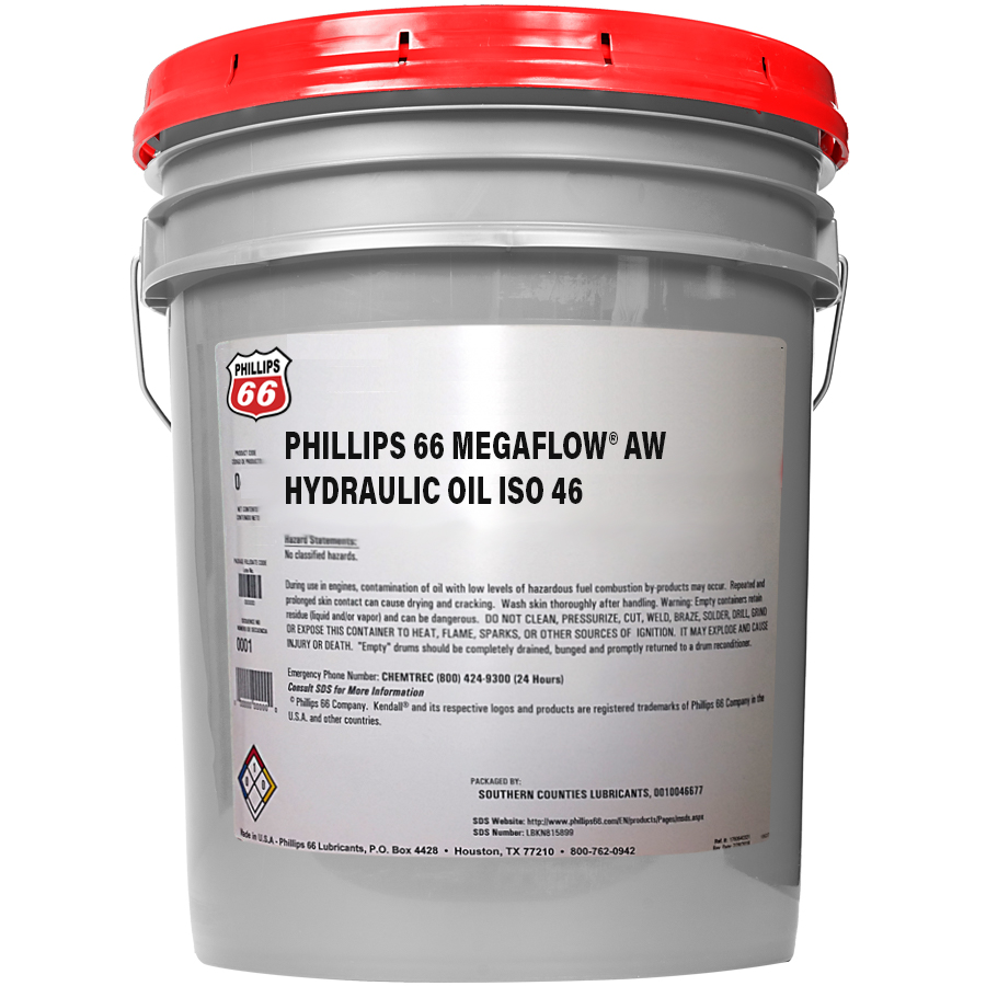 Phillips 66 Megaflow AW Hydraulic Oil 46
